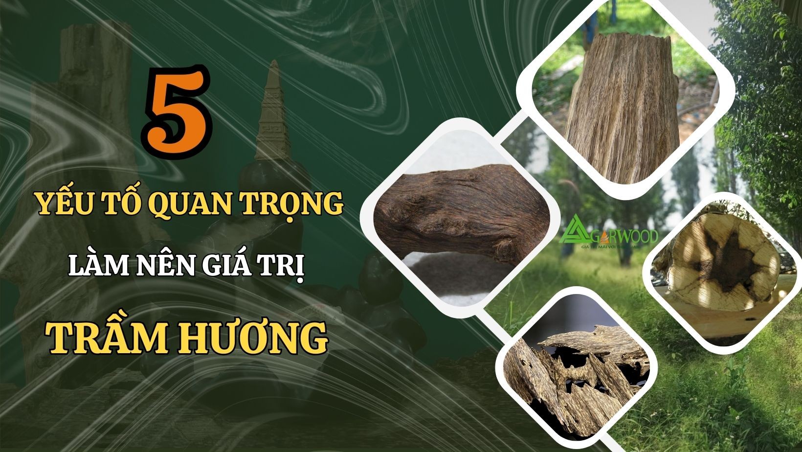 5 Yếu tố quan trọng làm nên giá trị của trầm hương